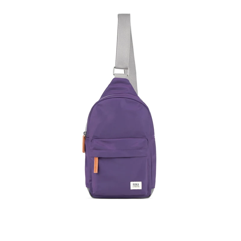 ROKA Willesden Grote tas van gerecycled nylon - Majestic Purple