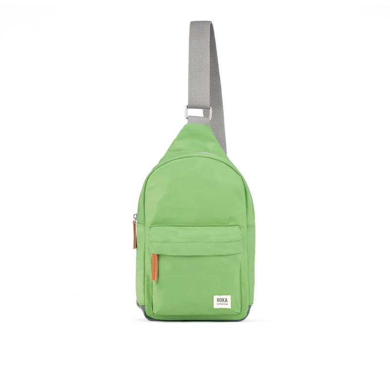 ROKA Willesden Grote tas van gerecycled nylon - Kiwi