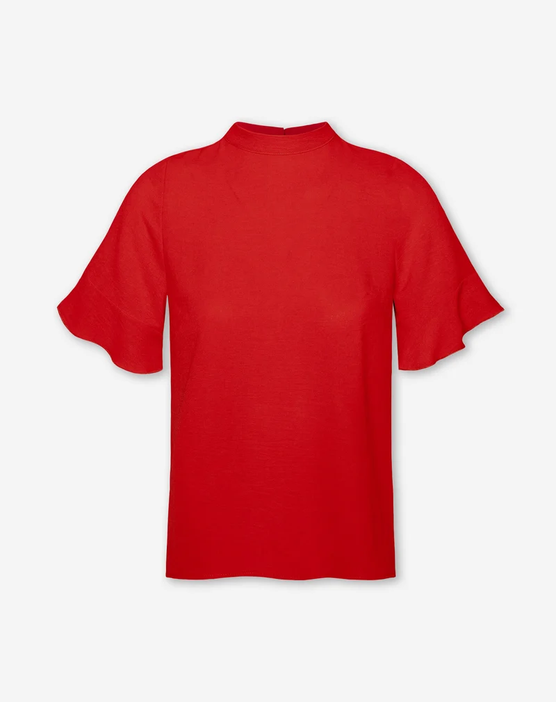 JULIE RUFFLE TOP ROOD