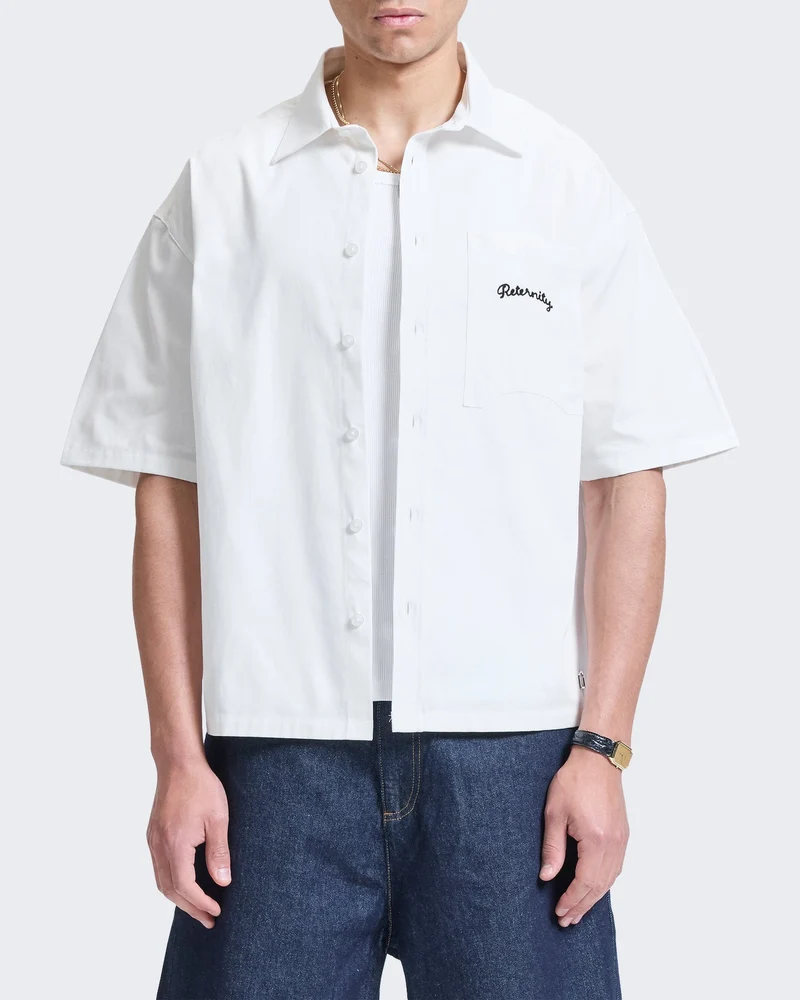 Heren Le Progres Shirt met print Wit