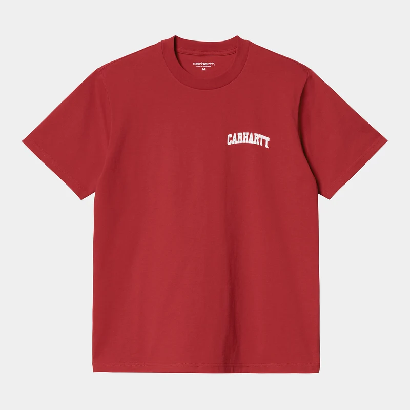 Carhartt WIP Universiteit Script T-shirt met korte mouwen voor heren - Arcade