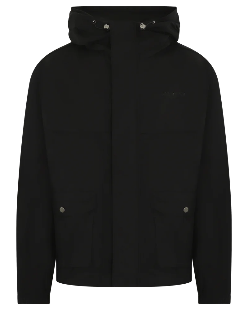 Heren Ripstop Cargo Jacket Zwart