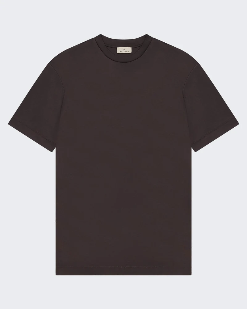Heren Interlock Supima T-Shirt Grijs