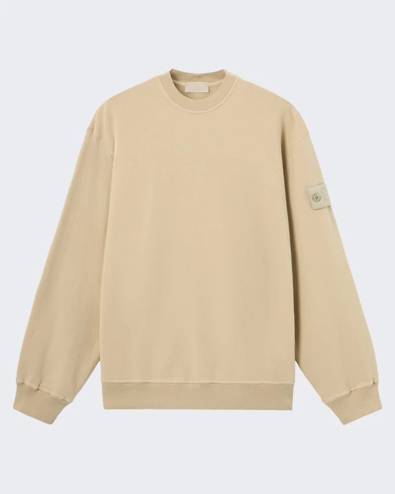 Heren Sweatshirt Beige