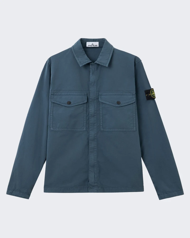 Heren Overhemd slate Blauw