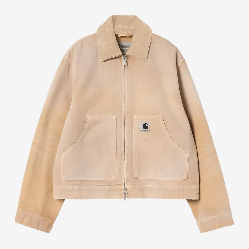 Carhartt WIP Dames OG Arcan Jacket | Dusty Hamilton Brown Destroy Wash
