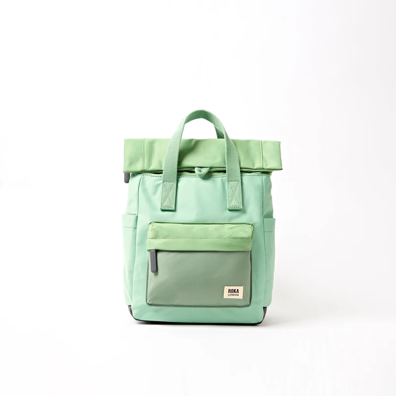 ROKA Canfield B Groene Tonal Kleine Tas van Gerecycled Nylon