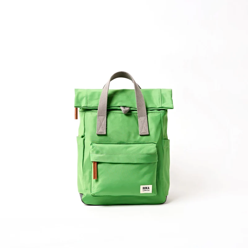 ROKA Canfield B Online Lime Kleine Tas van Gerecycled Nylon