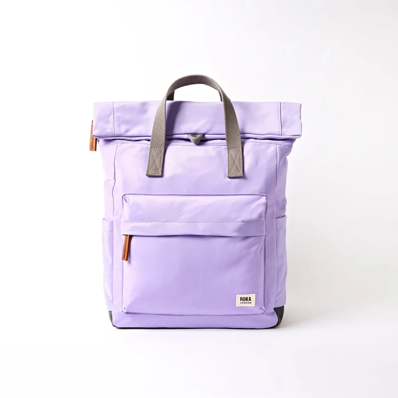 ROKA Canfield B Thistle Bloom Medium Gerecyclede Nylon Tas