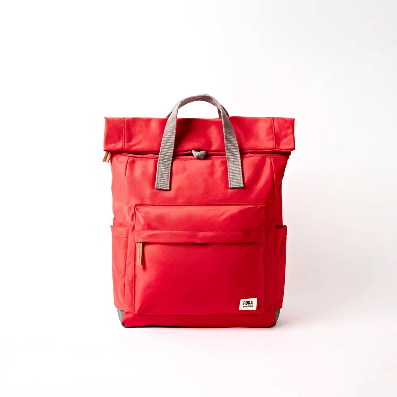 ROKA Canfield B Scarlet Medium Tas van gerecycled nylon