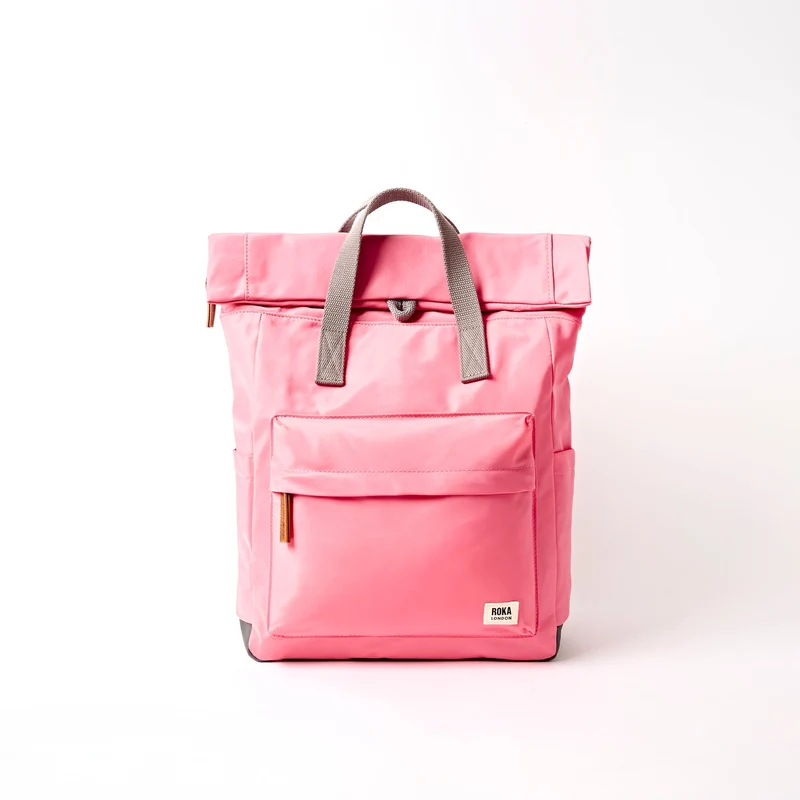 ROKA Canfield B Pink Lemonade Medium Gerecyclede Nylon Tas