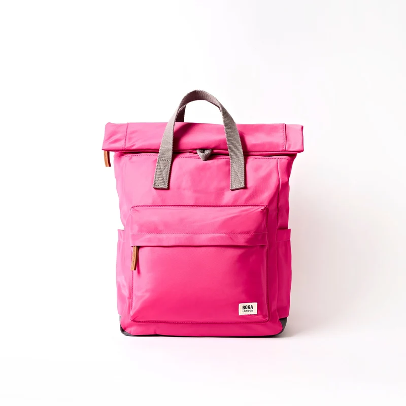 ROKA Canfield B Granita Rode Middelgrote Tas van Gerecycled Nylon