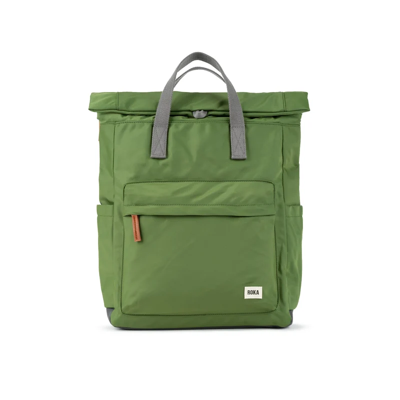 ROKA Canfield B Avocado Grote Tas van Gerecycled Nylon