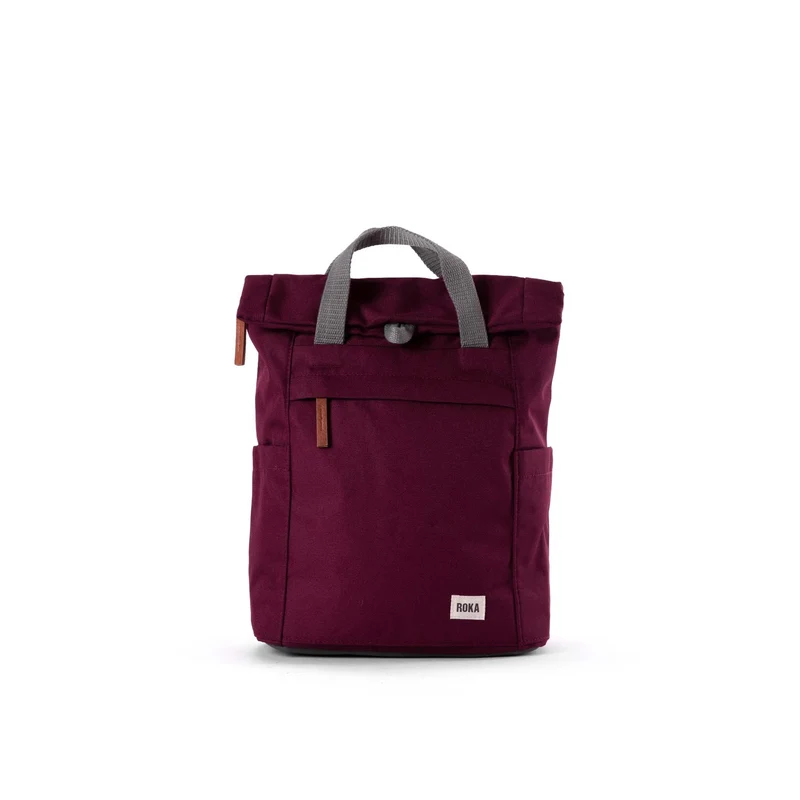 ROKA Finchley Een Sienna kleine tas van gerecycled canvas