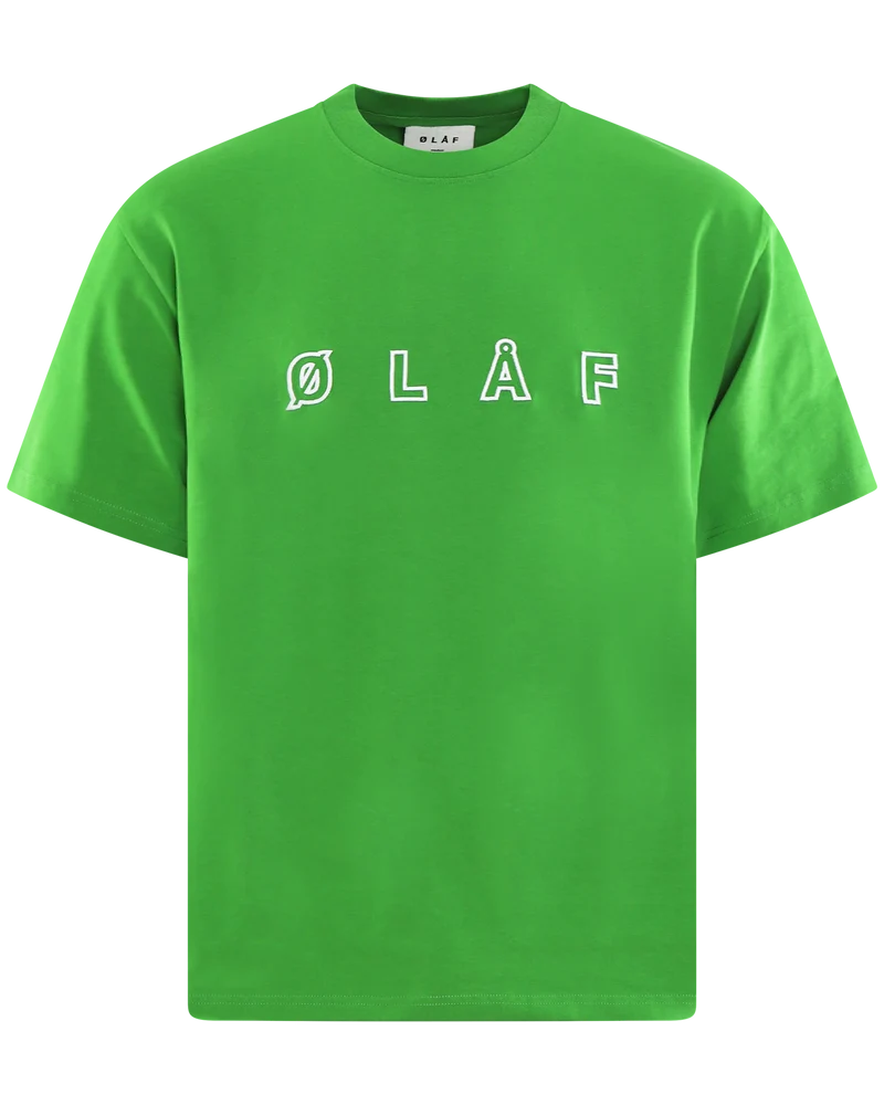 Heren Sans Embro Logo T-Shirt Groen