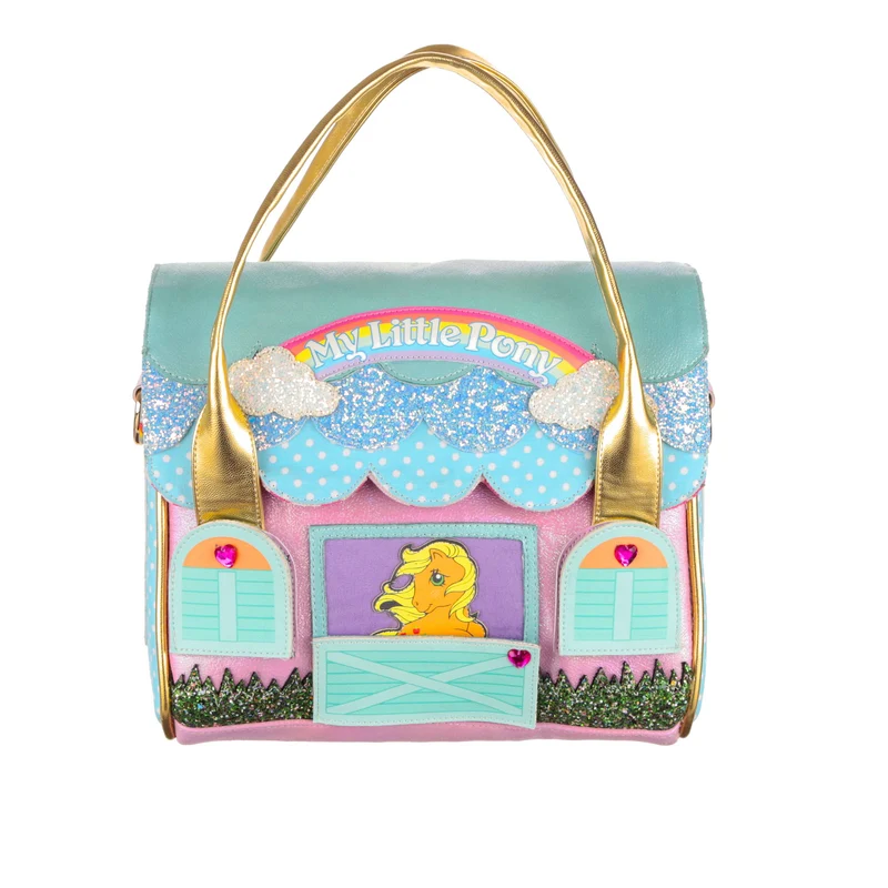 Irregular Choice DAMES My Little Pony Geboren in een schuurtas - Blauw/Roze