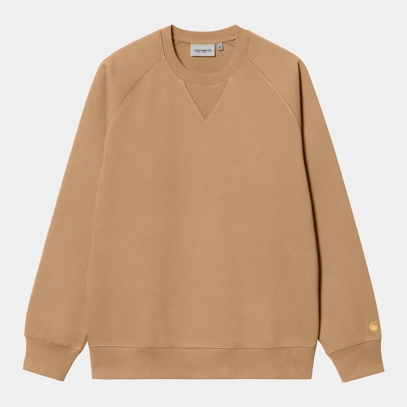Carhartt WIP Chase sweattop voor heren - Peanut