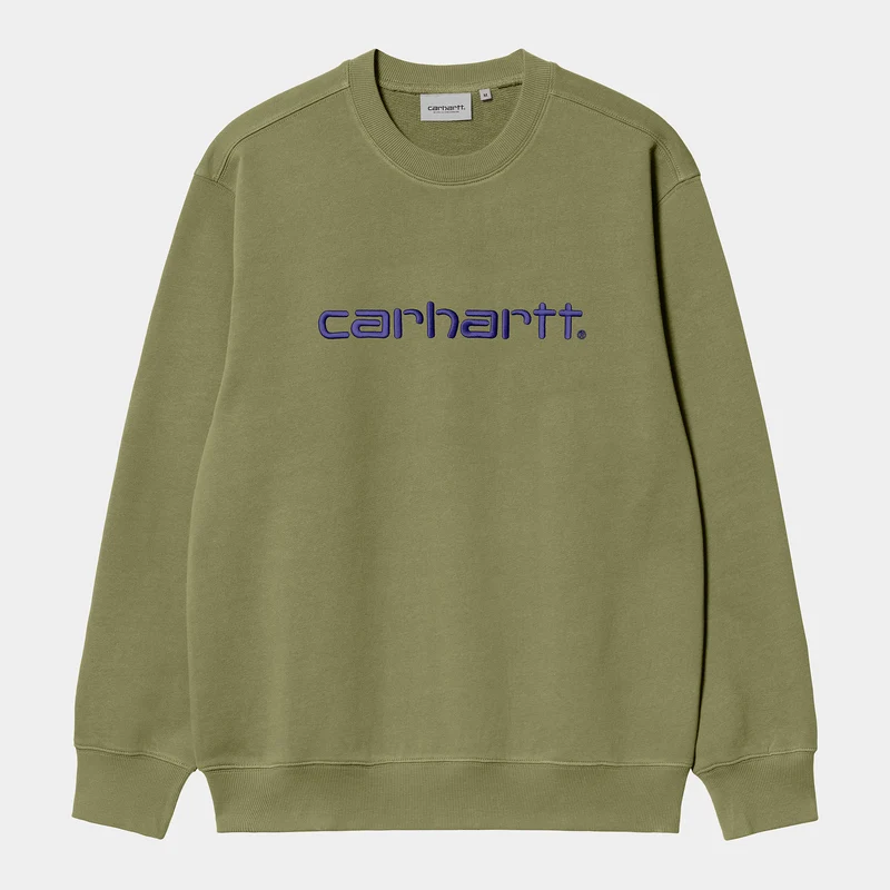 Carhartt WIP HEREN Carhartt WIP Sweattop - Capulet / Aura