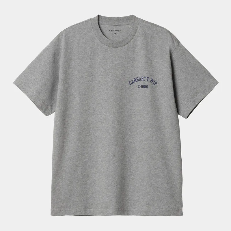 Carhartt WIP Heren Archivo T-shirt met korte mouwen - Grijs Heather