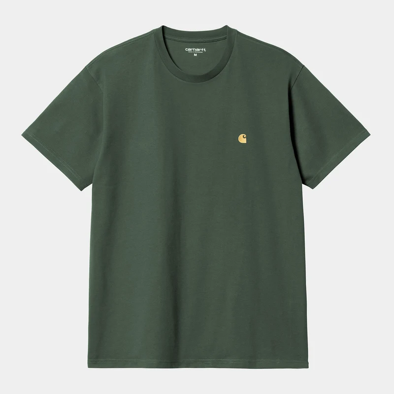 Carhartt WIP Heren Chase T-shirt met korte mouwen - Sycamore Tree