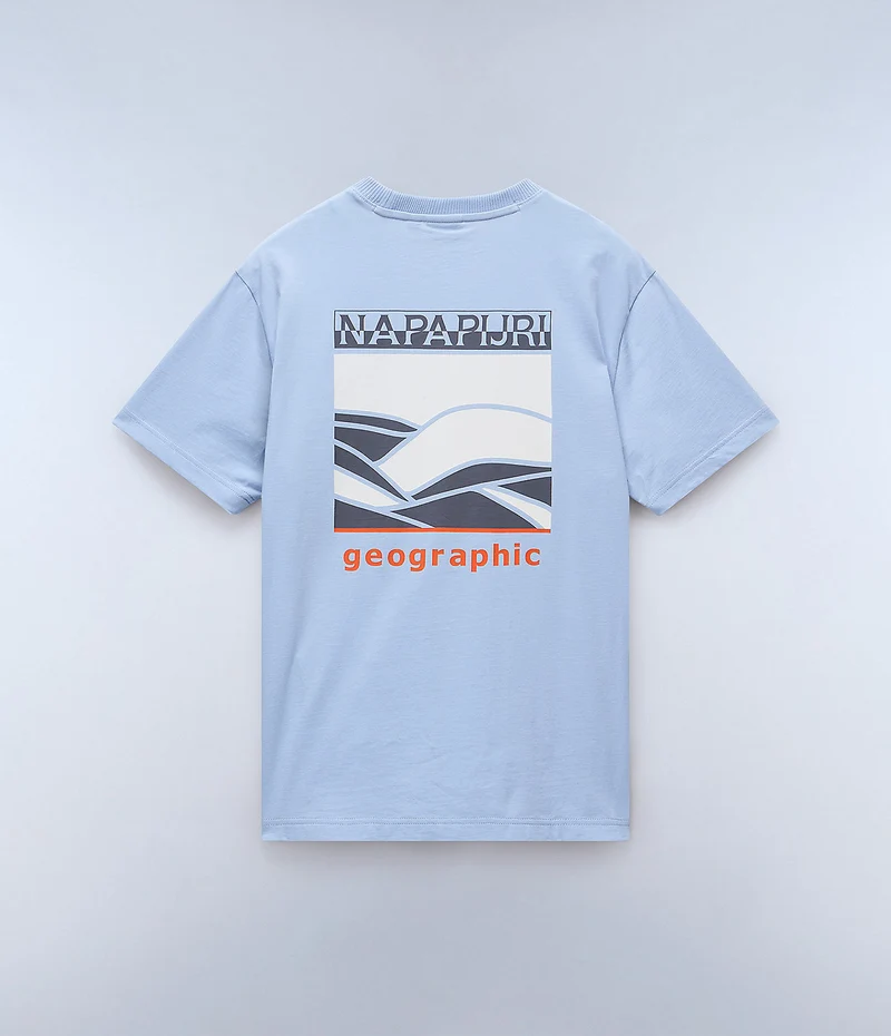 Napapijri Heren Sovana T-shirt - Blauw