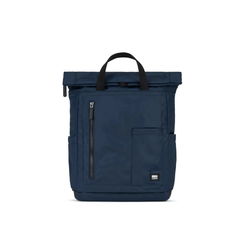 ROKA Black Label Camden P Gerecyclede Nylon Tas - Middernacht