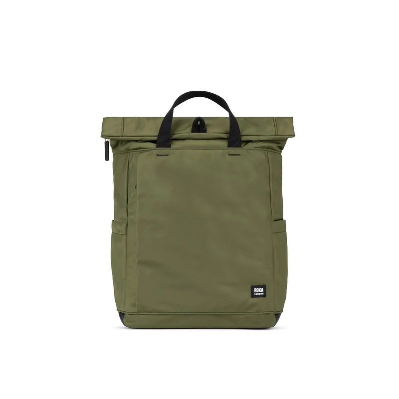 ROKA Black Label Camden J Gerecyclede Nylon Tas - Militair