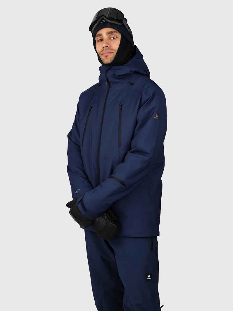 Norrow Men Snow Jacket | Indigo Blue