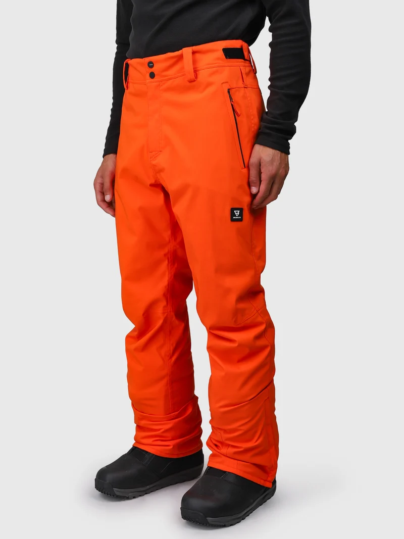 Footrail Men Snow Pants | Punch Orange