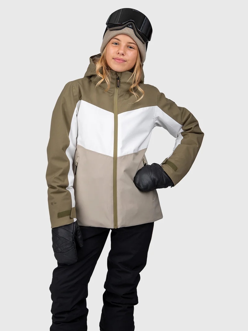 Montacy Girls Snow Jacket | Fungi