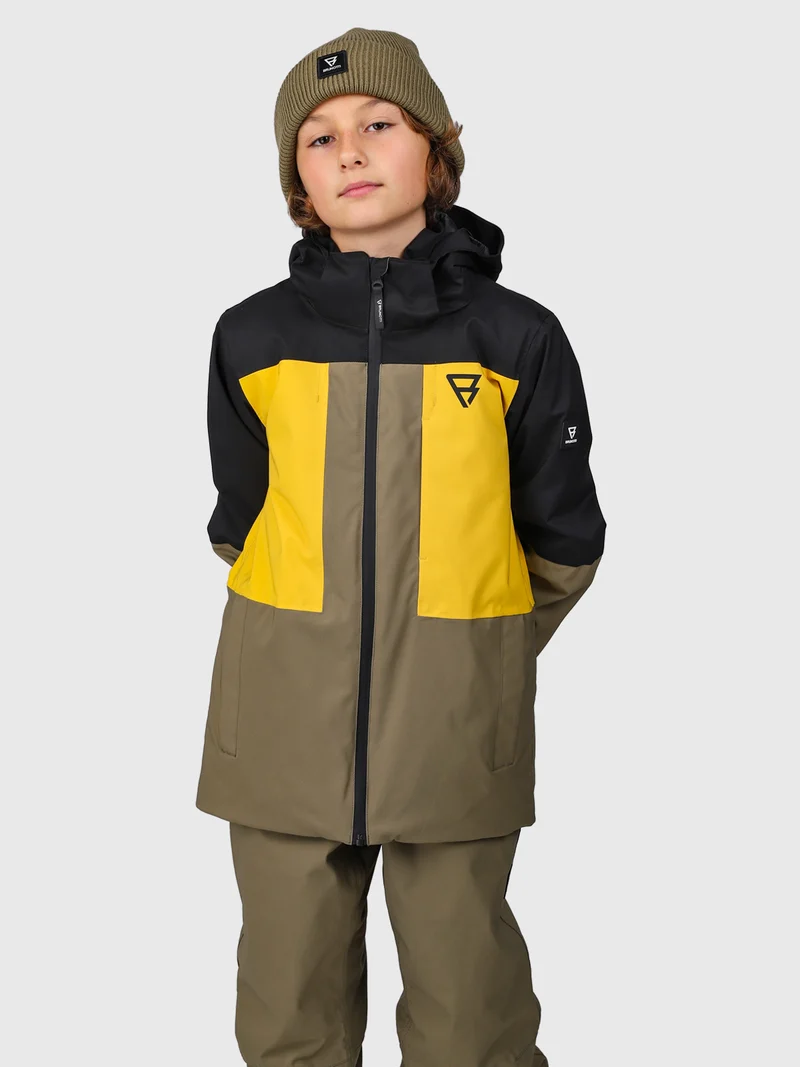 Aratiny Boys Snow Jacket | Dusky Green