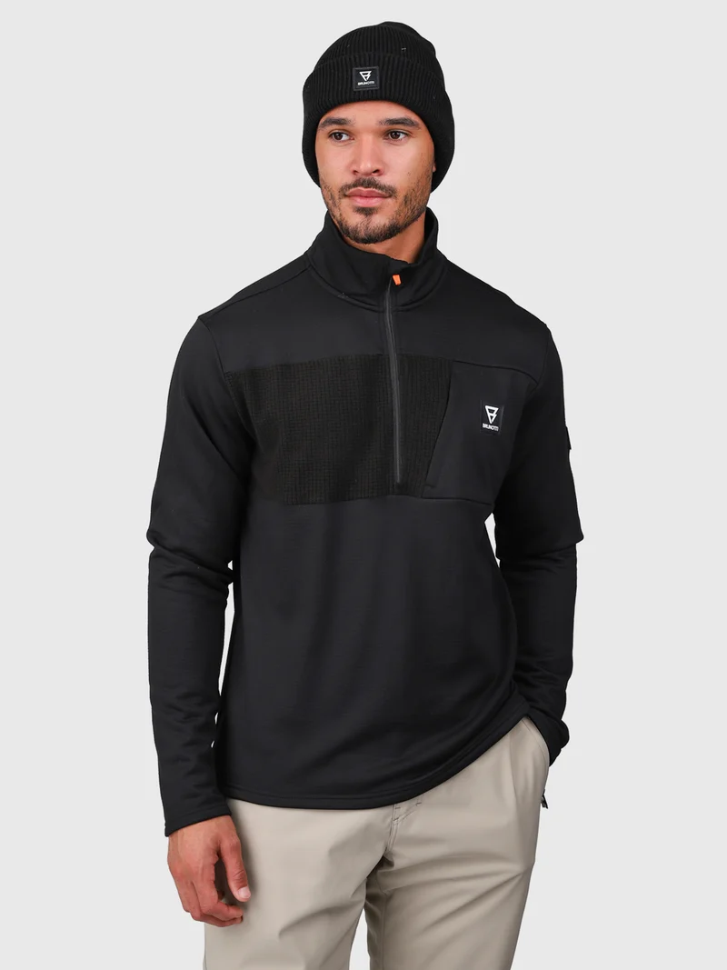 Mattish Men Fleece | Black