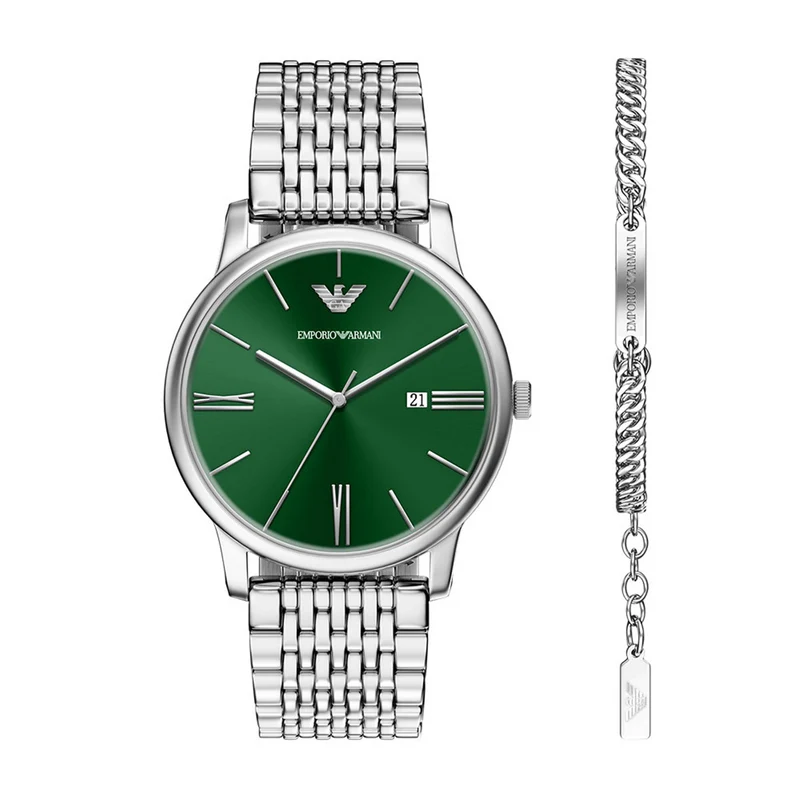 Emporio Armani Zilveren Heren Set AR80087SET