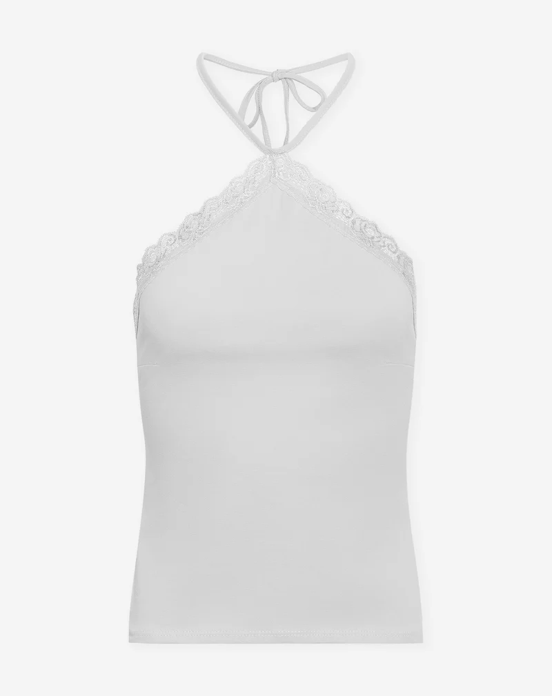 TAMAR LACE TRIANGLE TOP WIT