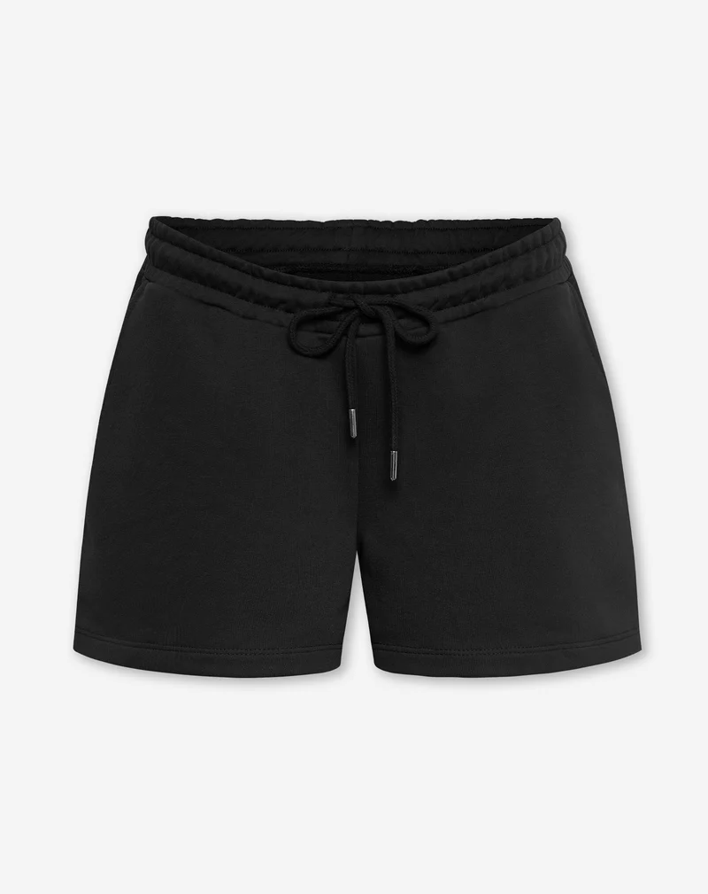 SWEAT SHORTS MATERNITY ZWART
