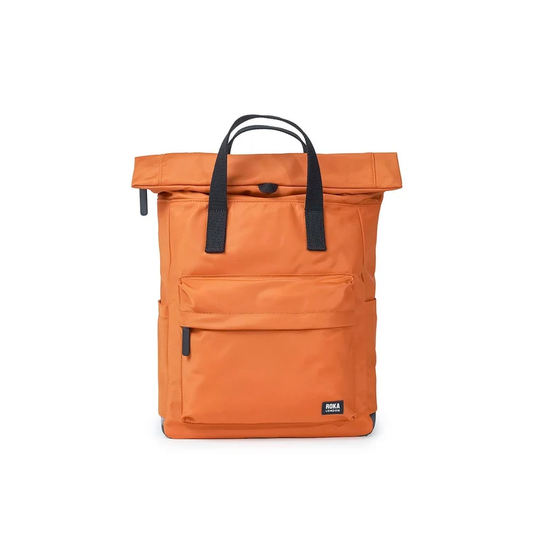 ROKA Black Label Canfield B Brandoranje Middelgrote Tas van Gerecycled Nylon