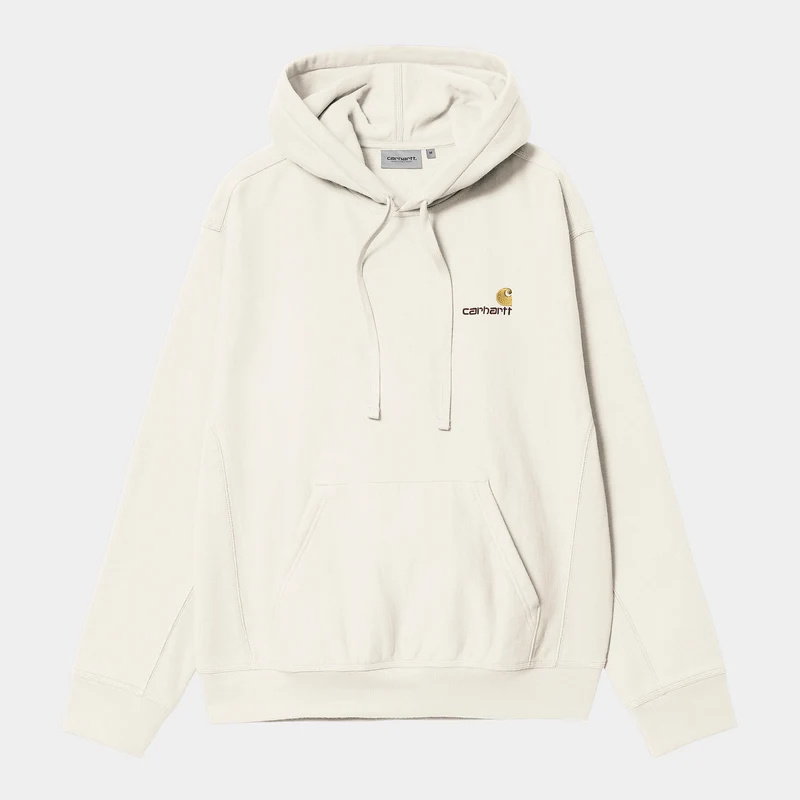 Carhartt WIP HEREN American Script Hoodie - Wax