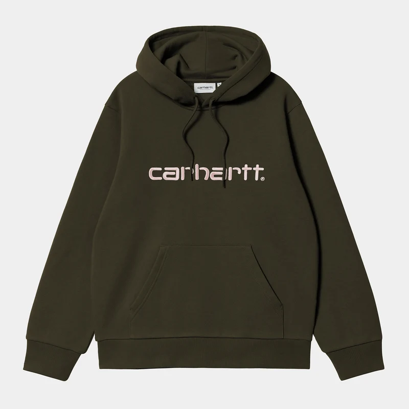 Carhartt WIP HEREN Carhartt Hoodie - Schildpad / Luchtroze