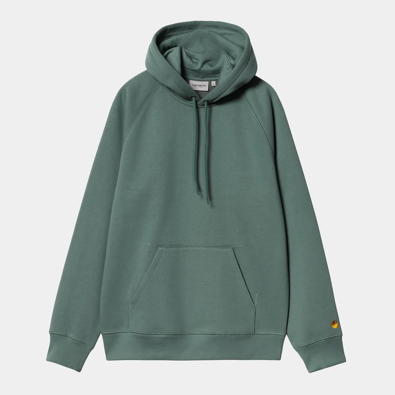 Carhartt WIP Heren Chase Hoodie - Zilveren Pijnboom