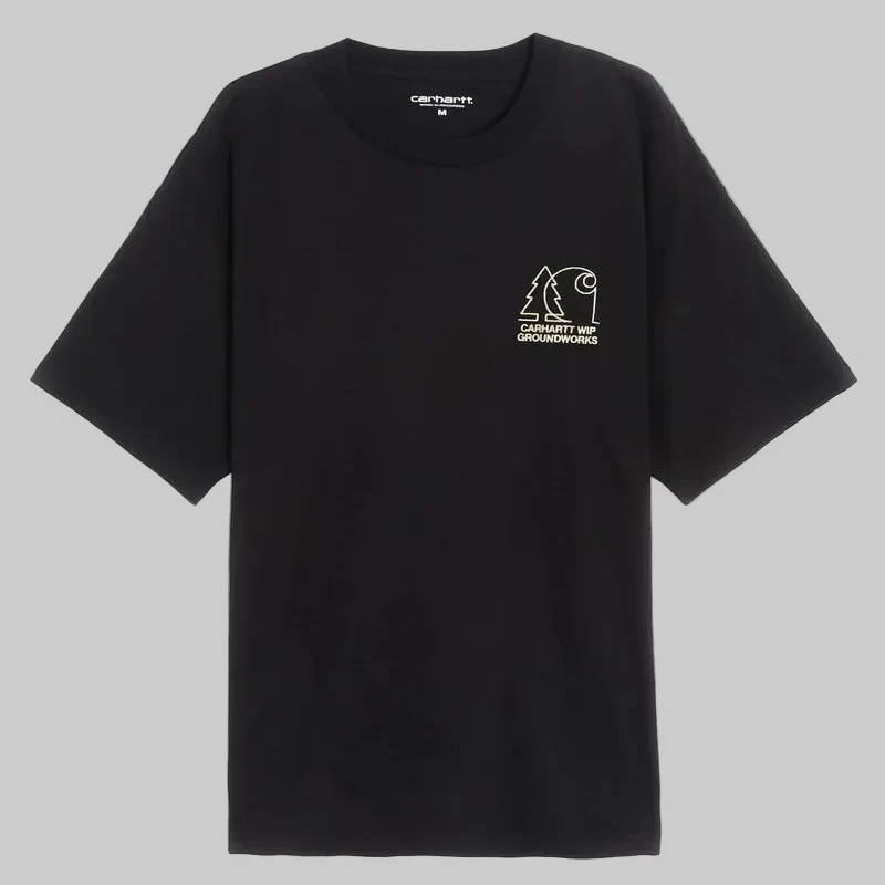 Carhartt WIP Groundworks T-shirt voor heren - Zwart
