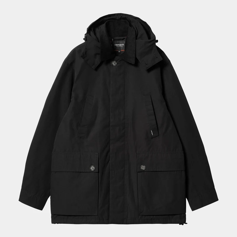 Carhartt WIP Heren Bryce-jas - Zwart / Zwart