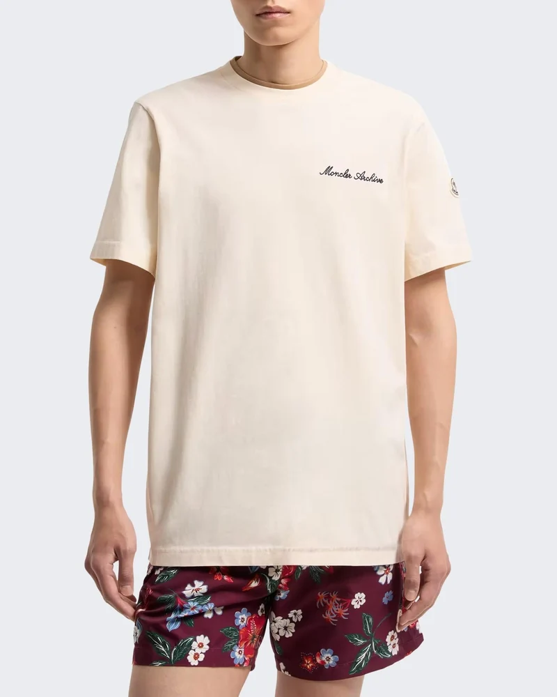 Moncler Heren Ss T-Shirt