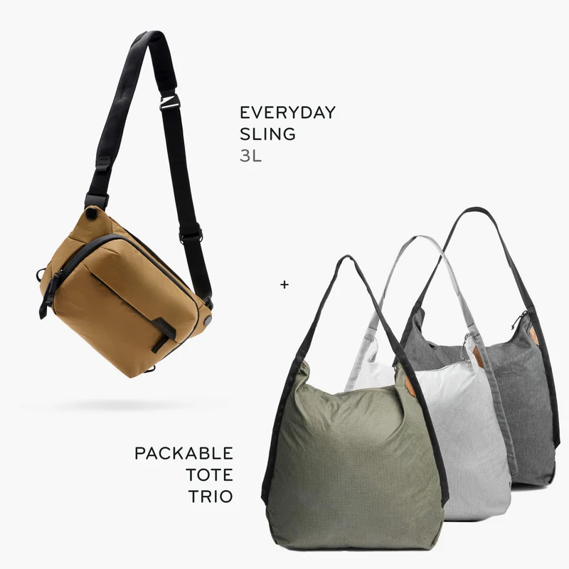 3L Everyday Sling + Bundle 1 | Coyote