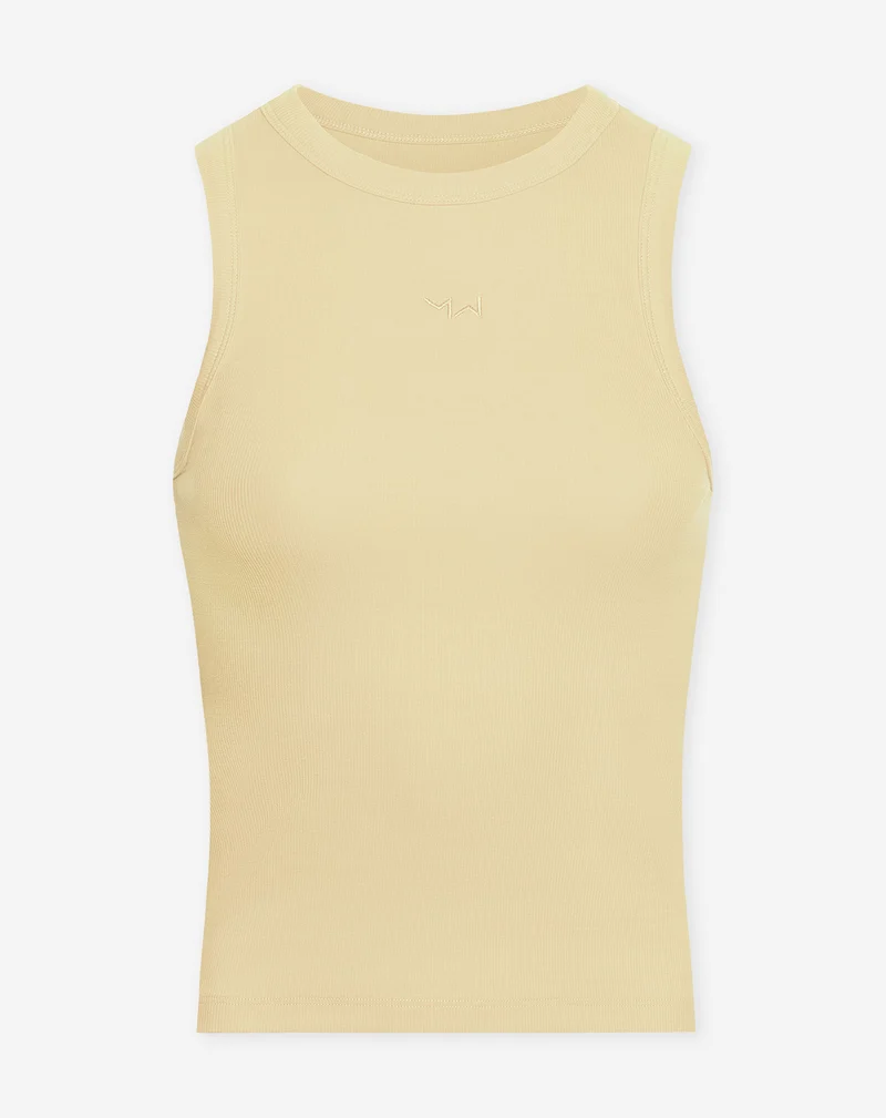 RACERBACK EMBROIDERY TOP BOTERGEEL