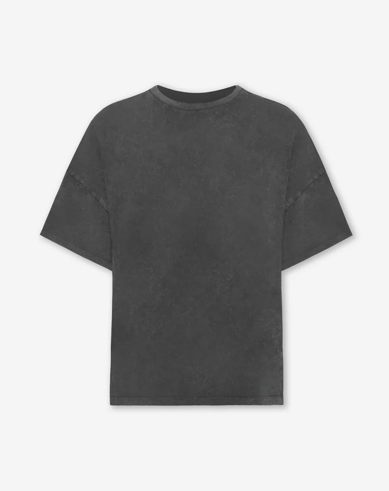 LOVE OVERSIZED TEE ACID GRIJS