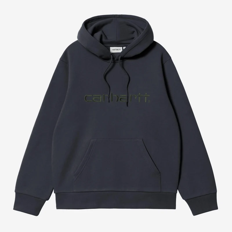 Carhartt WIP Heren capuchon Carhartt Sweatshirt | Donkerblauw Donkere Scarab