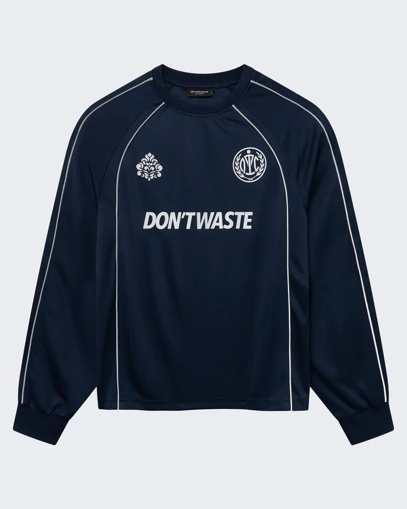 Heren Longsleeve shirt met lange mouwen Blauw