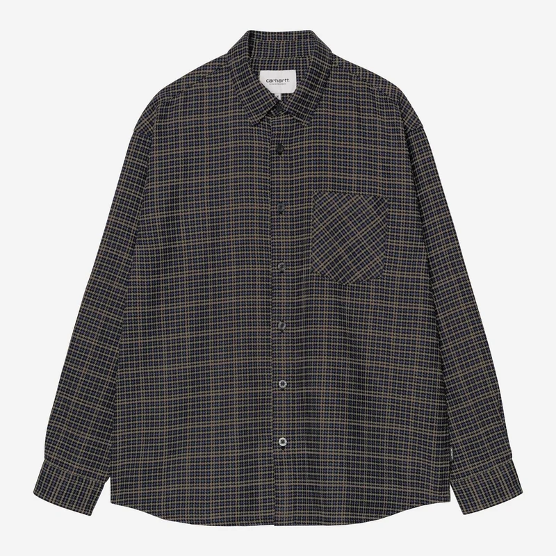 Carhartt WIP Heren Todrick overhemd | Blauw