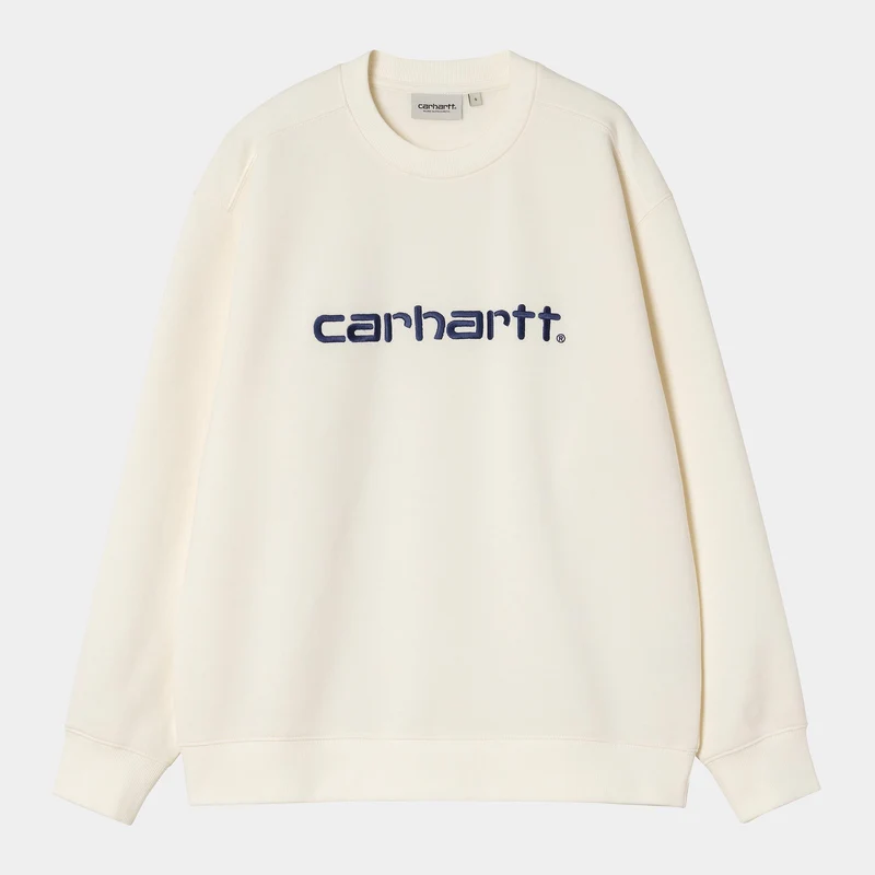 Carhartt WIP DAMES Carhartt Sweattop | Wax / Wolfsbane
