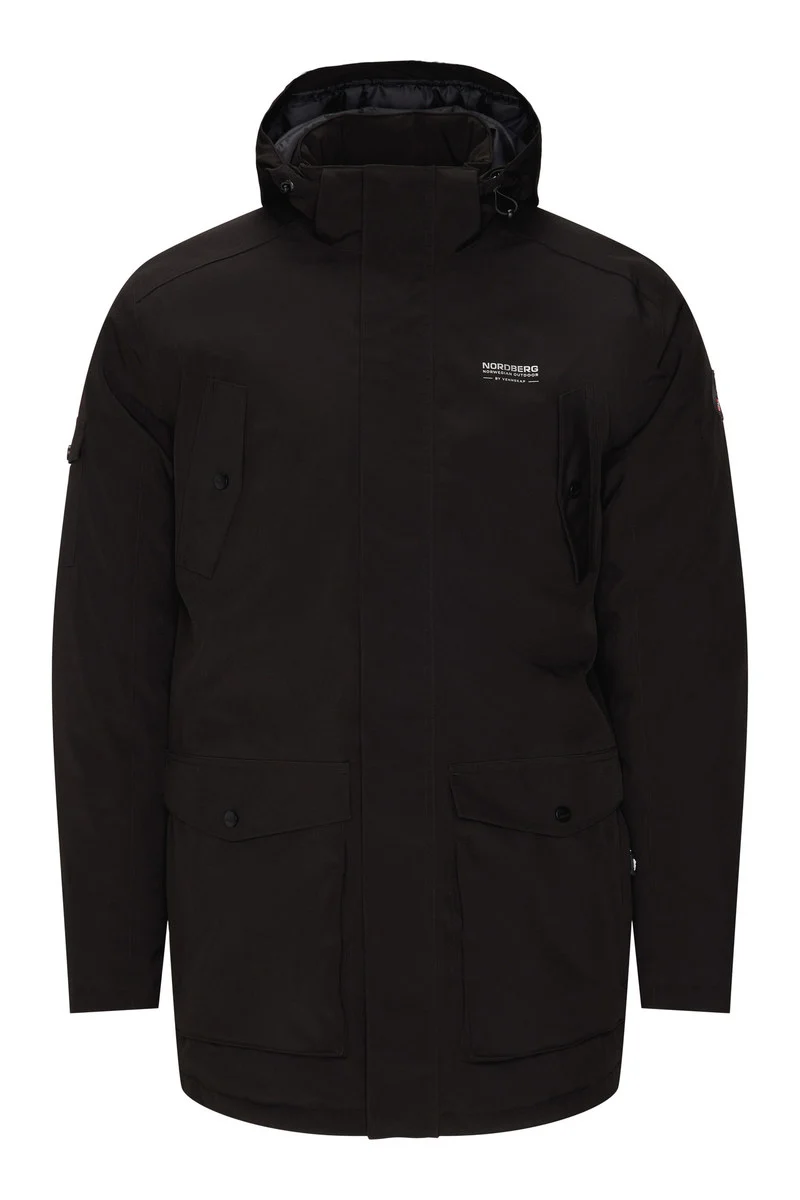 Nordberg Hallstein Parka Winterjas Heren - Zwart